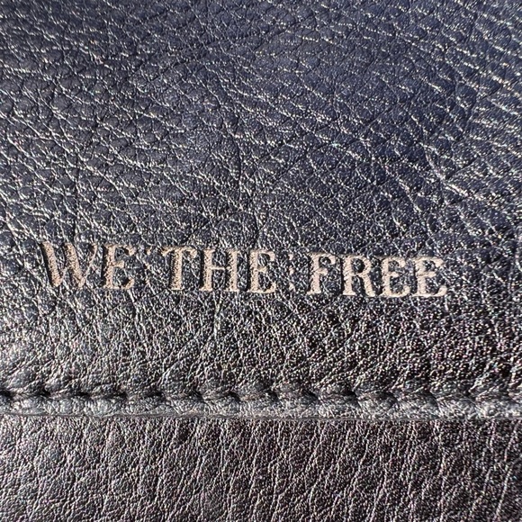NWT Free People We The free Emerson Black Leather  Wallet - Picture 4 of 12